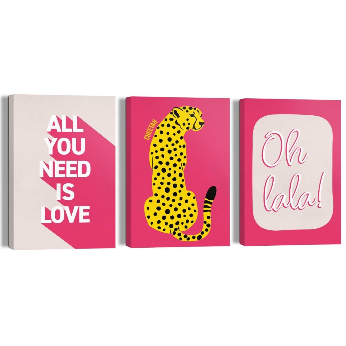 Canvas Schilderijen set Love is all you need 30x20 - Reinders