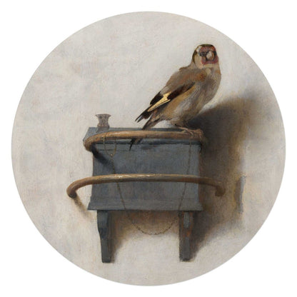 Plexiglasschilderij Carel Fabritius Het Puttertje 70 Rond - Reinders