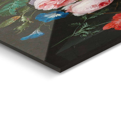 Plexiglasschilderij De Heem Stilleven met bloemen 120x80 - Reinders