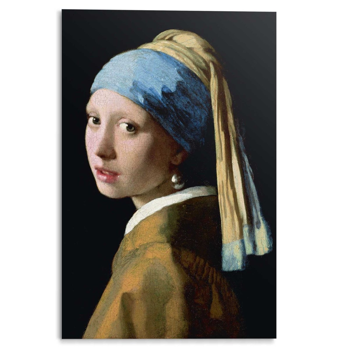 Plexiglasschilderij Vermeer Meisje met de parel 120x80 - Reinders