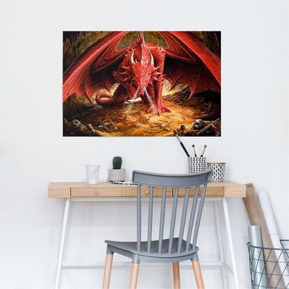 Poster Anne Stokes dragons lair 61x91,5 - Reinders