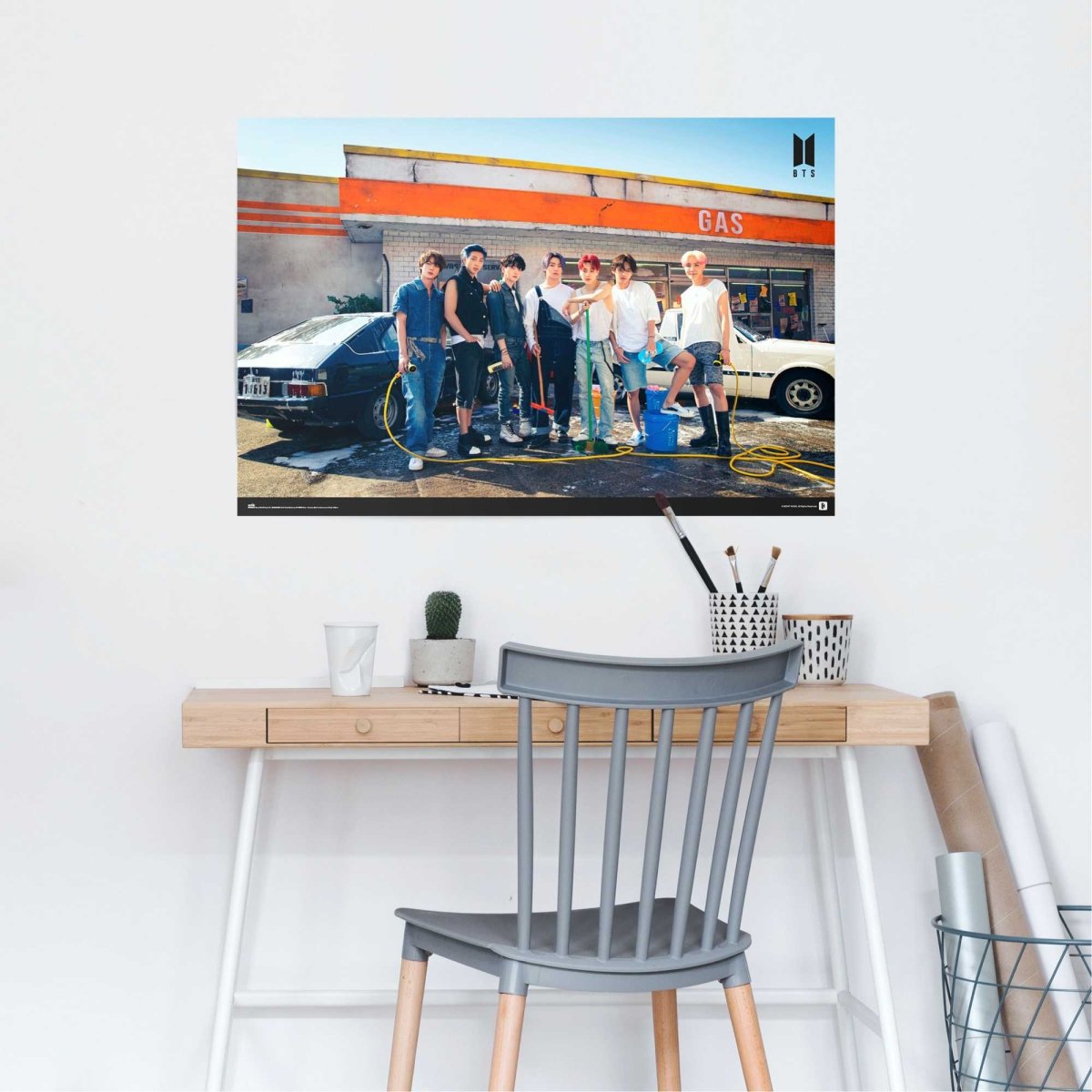 Poster BTS - gas station 61x91,5 - Reinders