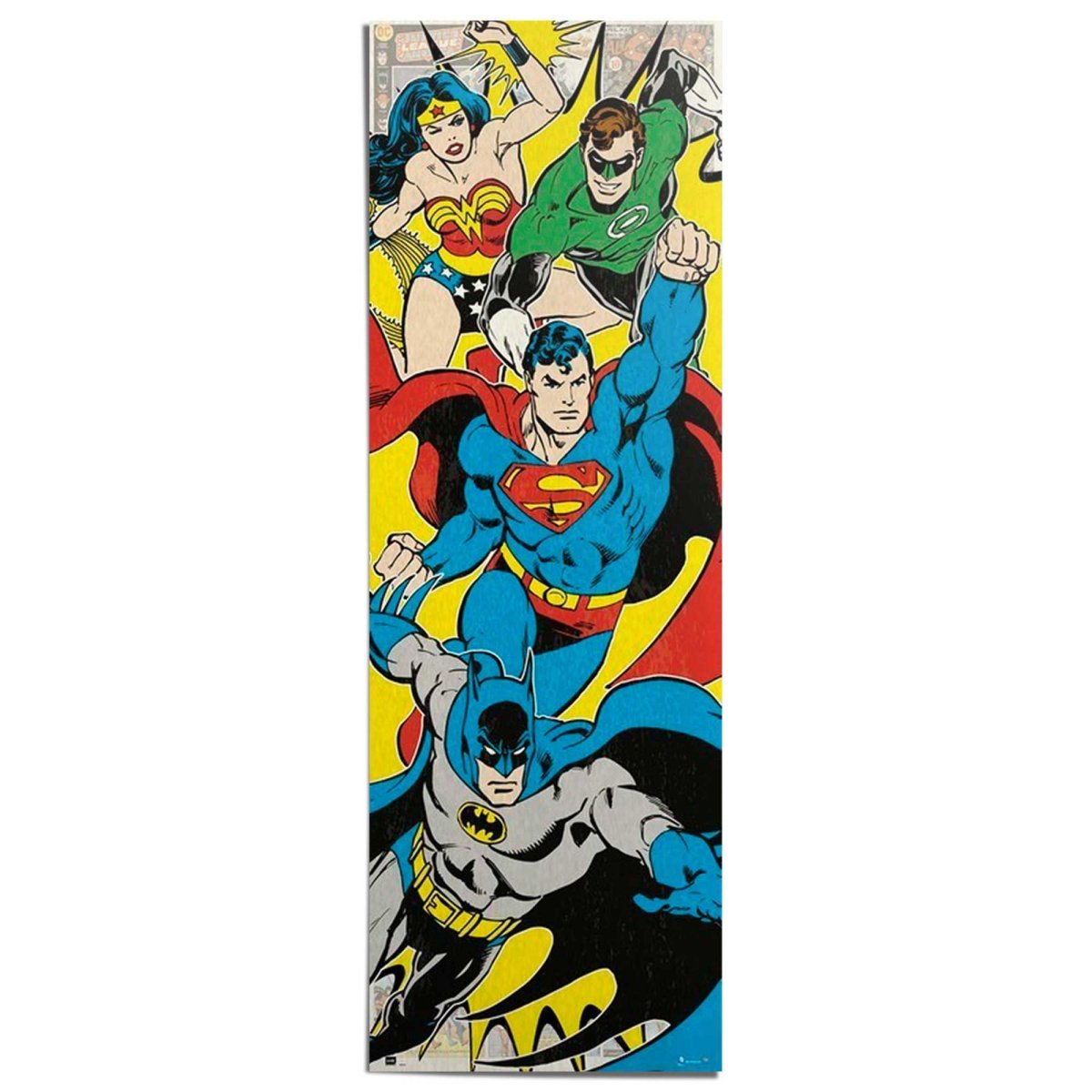 Poster DC Comics superhelden 158x53 - Reinders