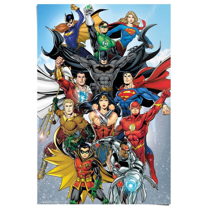 Poster DC Comics Superhelden 91,5x61 - Reinders