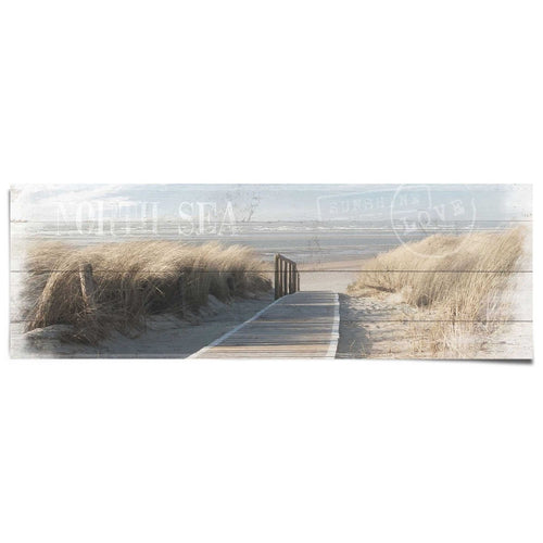 Poster Nordsee Dünen 53x158