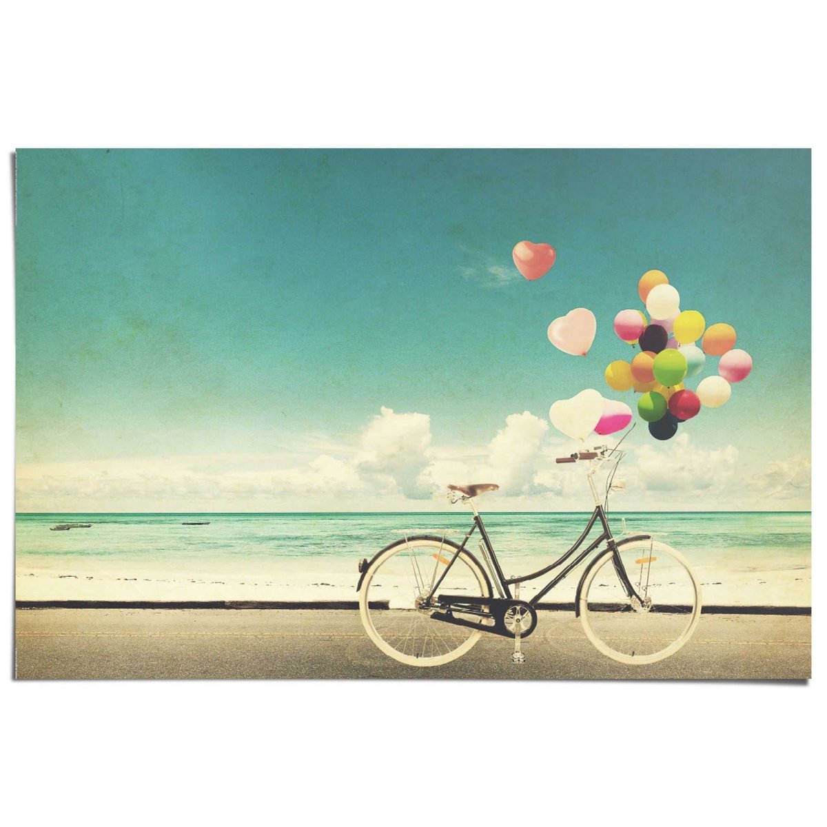 Poster Fiets en Ballonnen 61x91,5 - Reinders