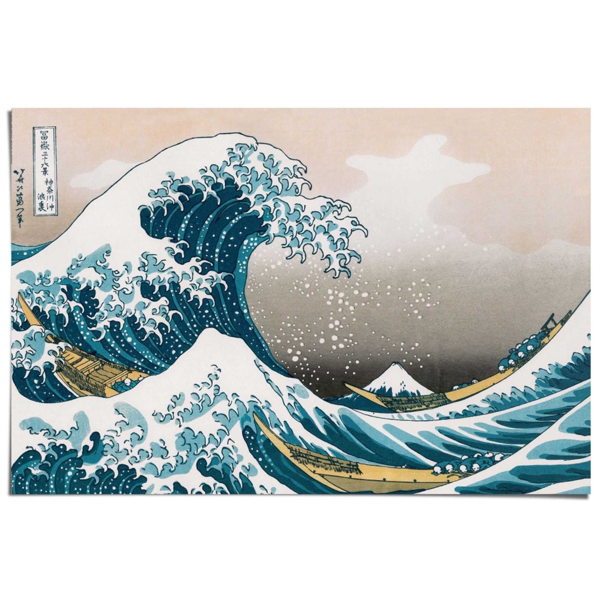 Poster Grote Golf - Hokusai 61x91,5 - Reinders