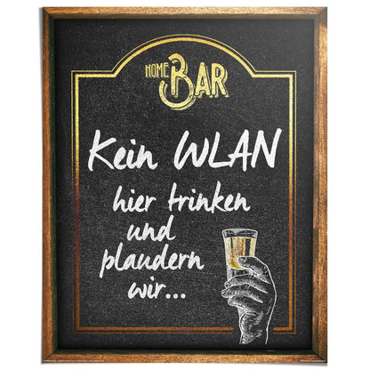 Poster Kein WLAN 50x40 - Reinders