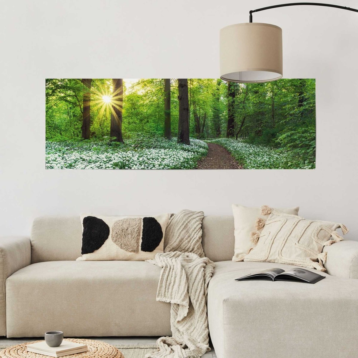 Poster Lentebos 53x158 - Reinders