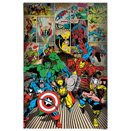 Poster Marvel heroes 91,5x61 - Reinders