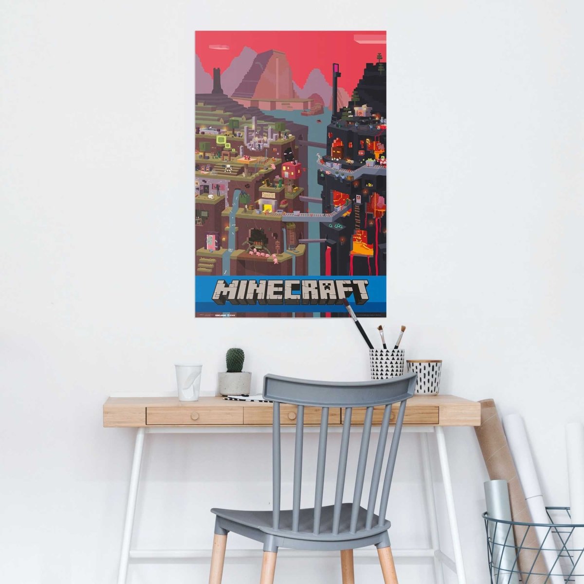 Poster Minecraft 91,5x61 - Reinders