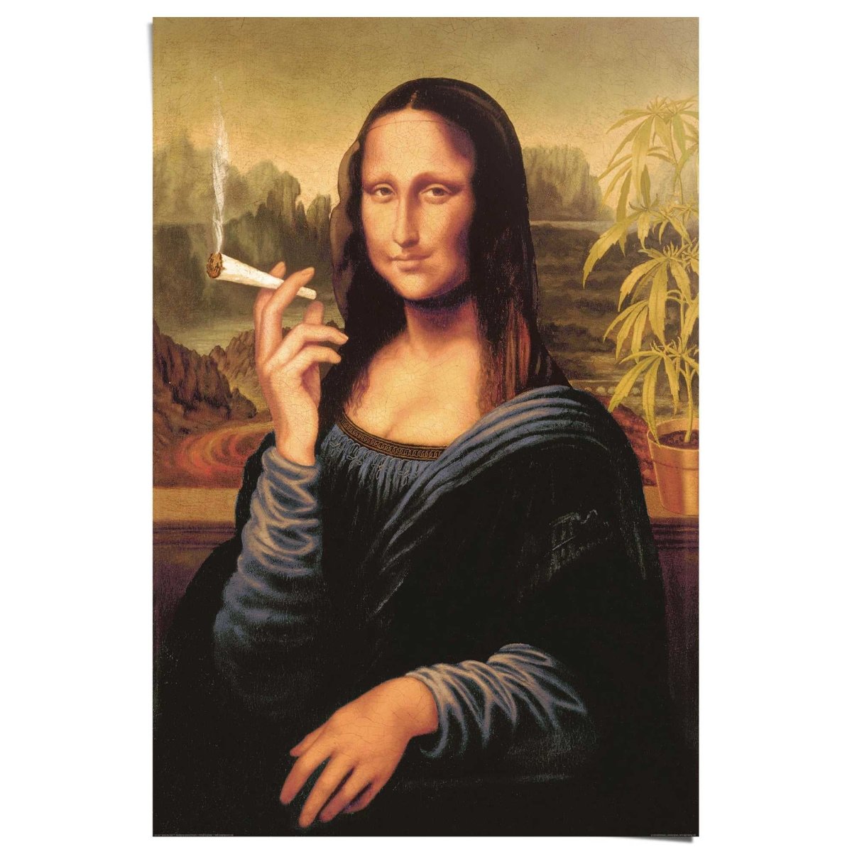 Poster Mona Lisa joint 91,5x61 - Reinders