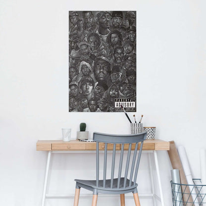 Poster Rap Icons 91,5x61 - Reinders