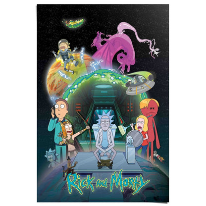 Poster Rick and Morty - toilet adventure 91,5x61 - Reinders