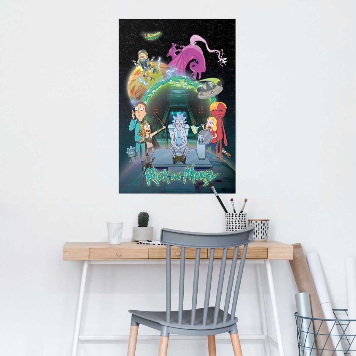 Poster Rick and Morty - toilet adventure 91,5x61 - Reinders