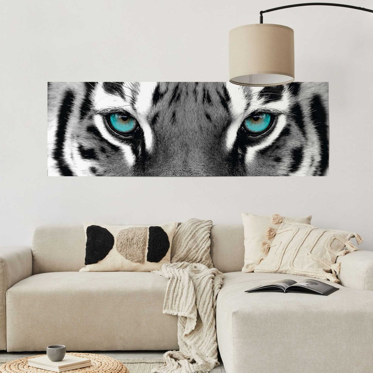 Poster Siberische Tijger 53x158 - Reinders