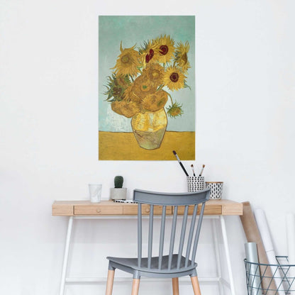 Poster Van Gogh Zonnebloemen 91,5x61 - Reinders