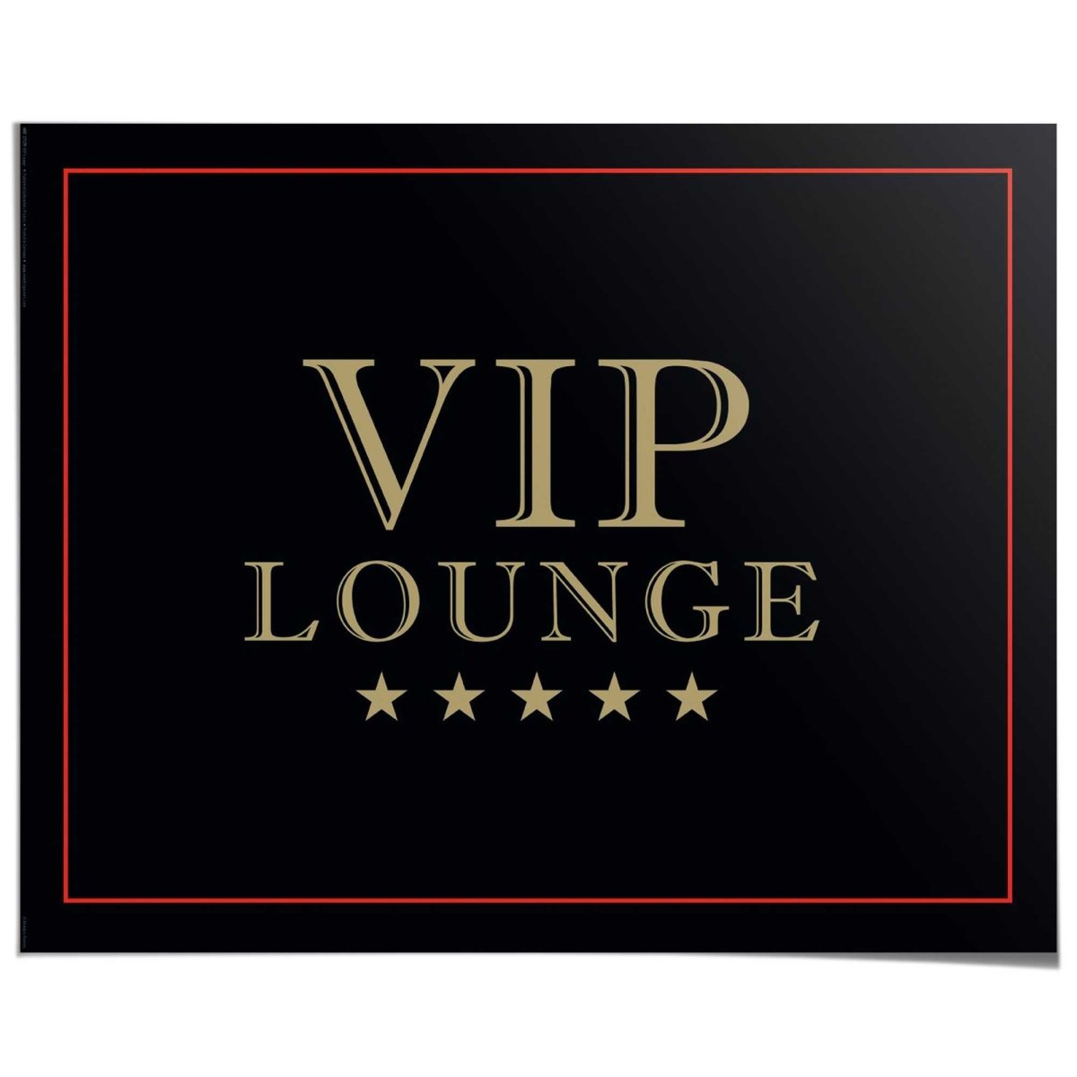 Poster VIP Lounge 40x50 - Reinders