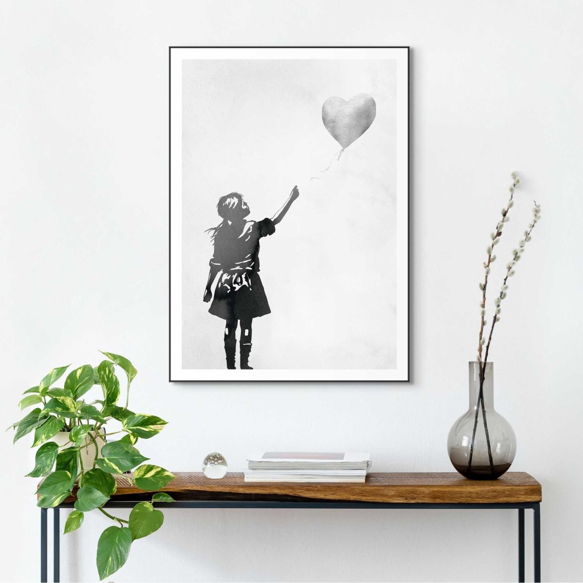 Schilderij Balloon Girl 70x50 - Reinders