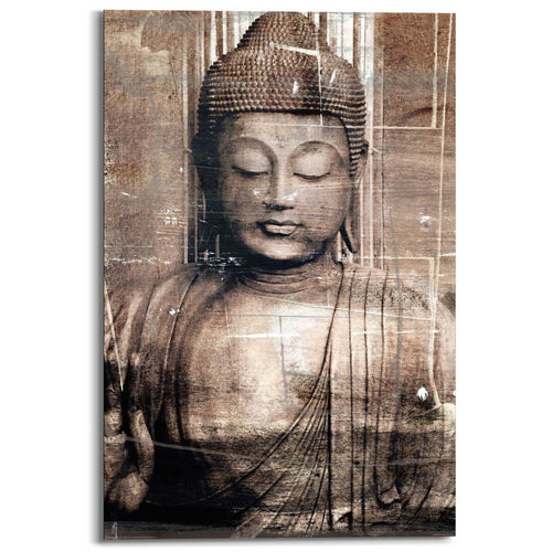 Wandbild Buddha 90x60