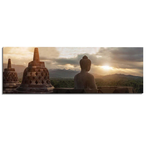 Wandbild Borobudur 52x156
