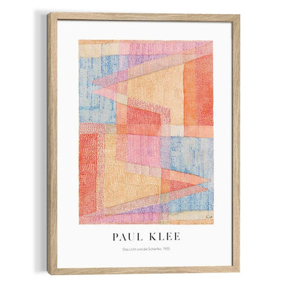 Schilderij Paul Klee - Het licht en de scherpte 70x50 - Reinders