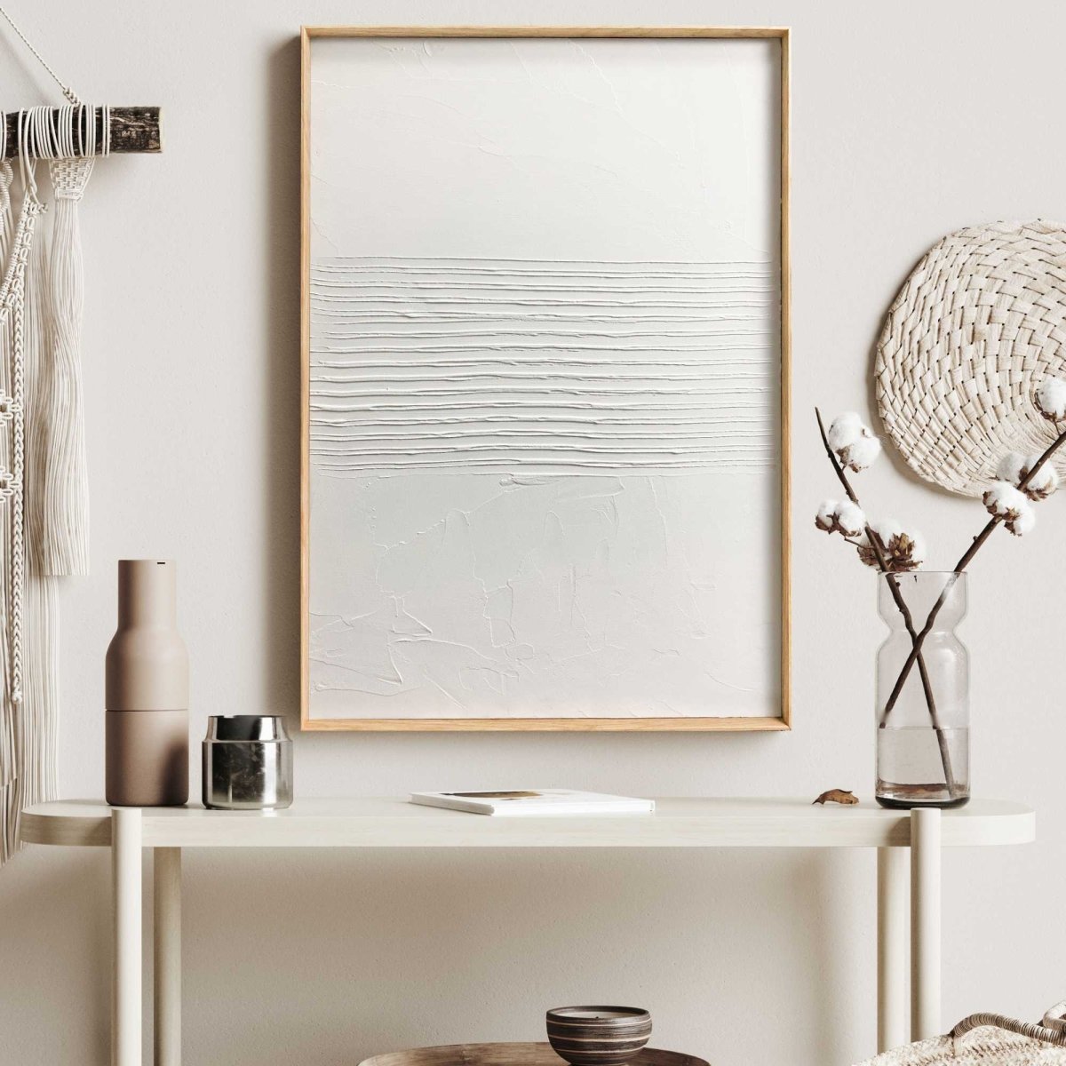 Schilderij Strepen 70x50 - Reinders
