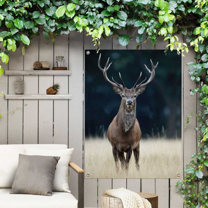 Tuinposter Hert 80x60 - Reinders