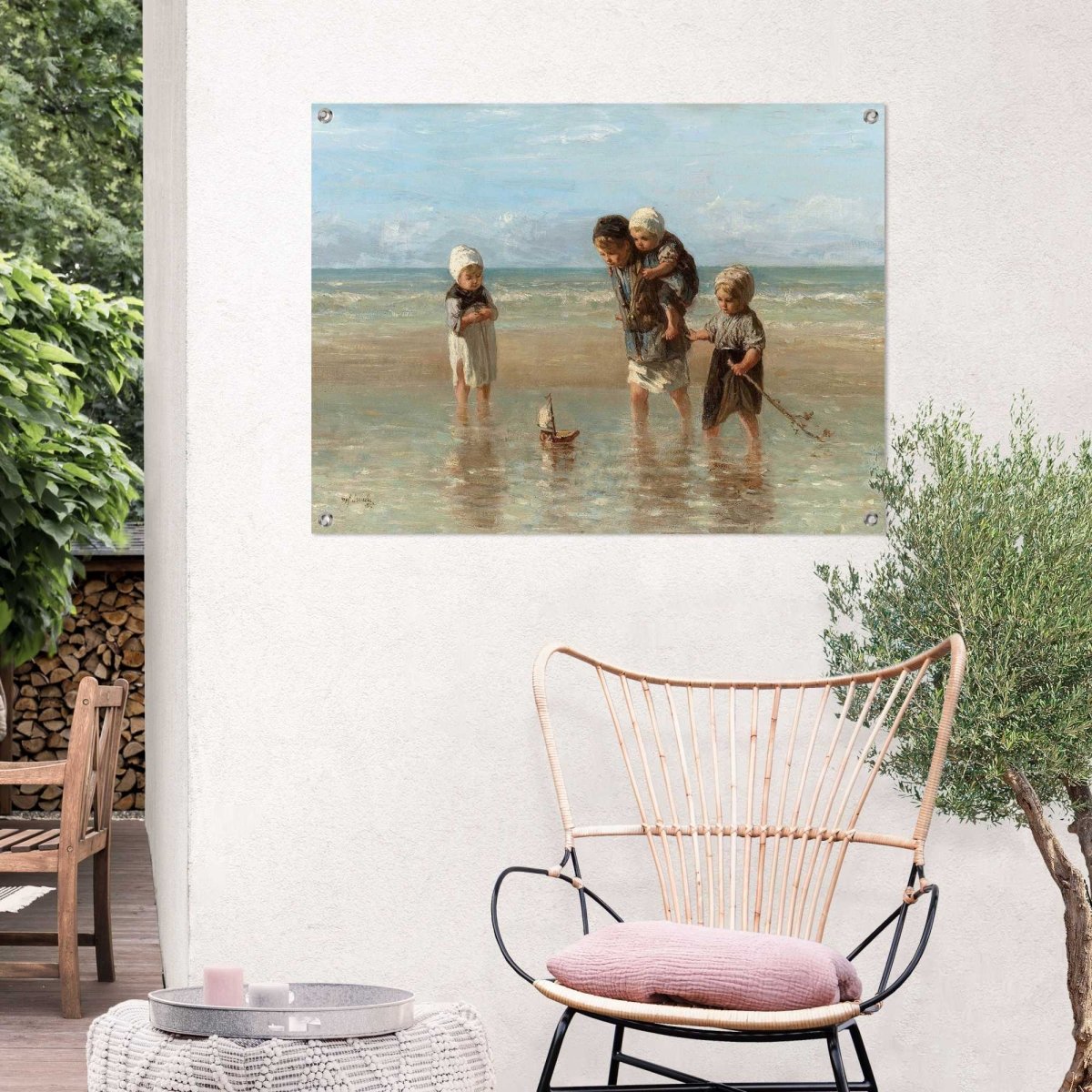 Tuinposter Israëls Kinderen der Zee 60x80 - Reinders