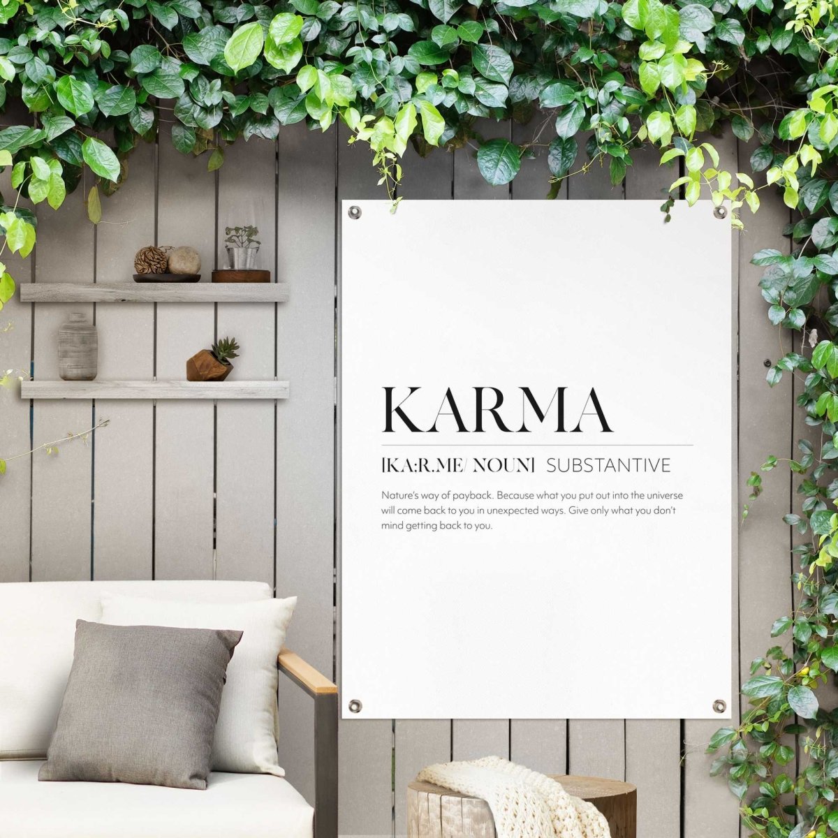 Tuinposter Karma 80x60 - Reinders