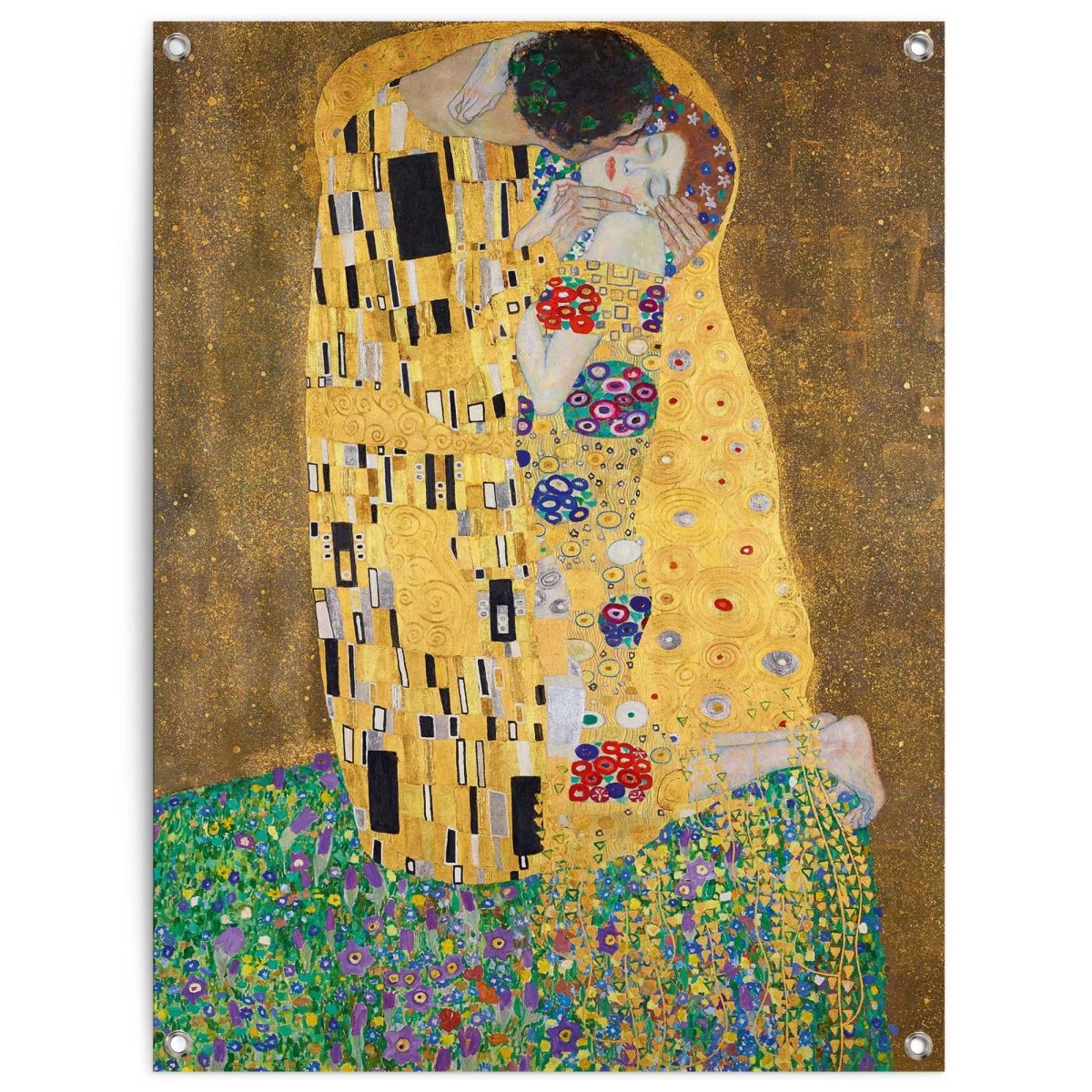 Tuinposter Klimt De Kus 80x60 - Reinders