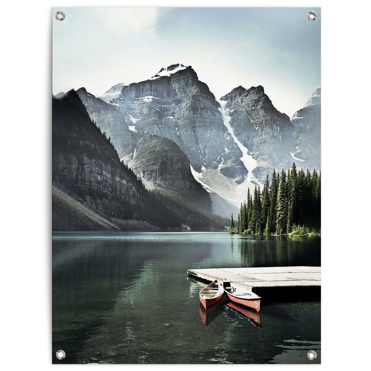 Tuinposter Lake Moraine 80x60 - Reinders