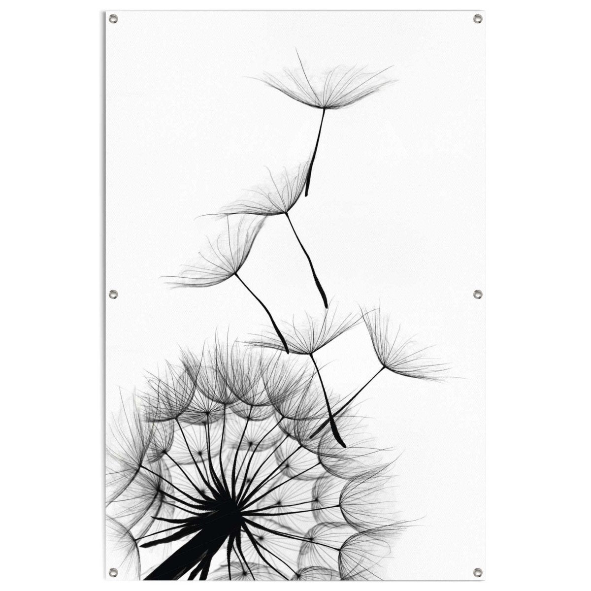 Tuinposter Paardenbloem 120x80 - Reinders