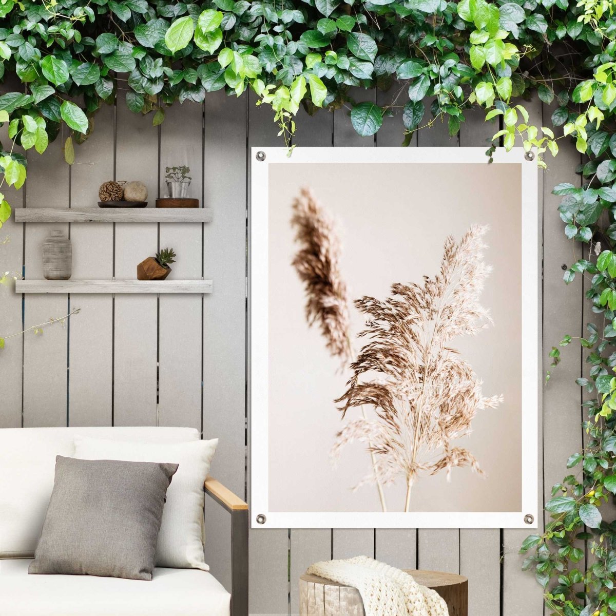 Tuinposter Pampasgras 80x60 - Reinders