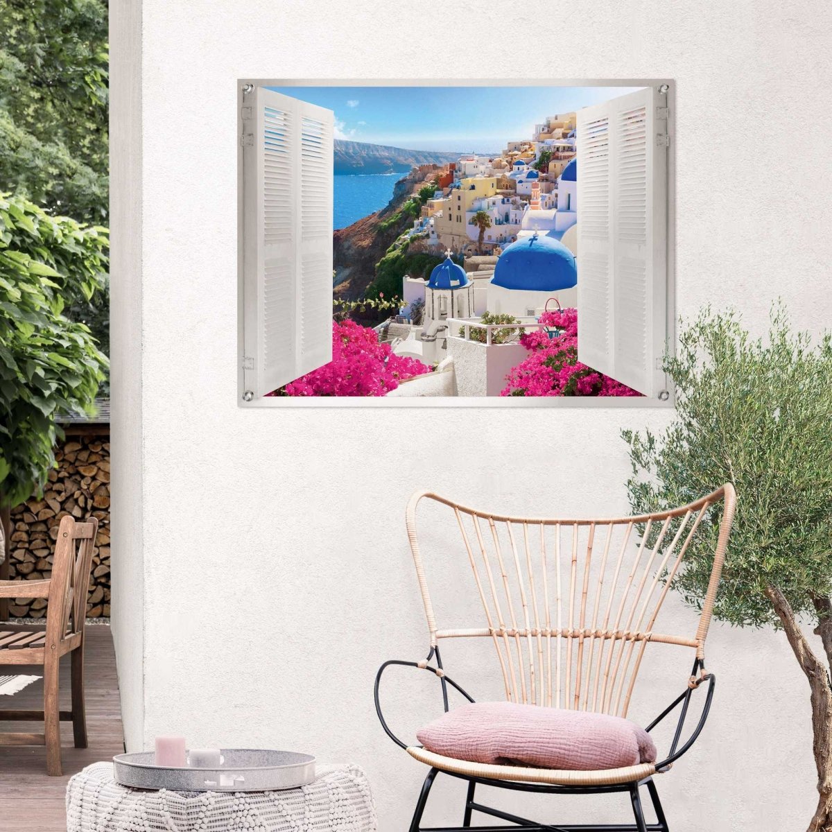 Tuinposter Santorini 60x80 - Reinders