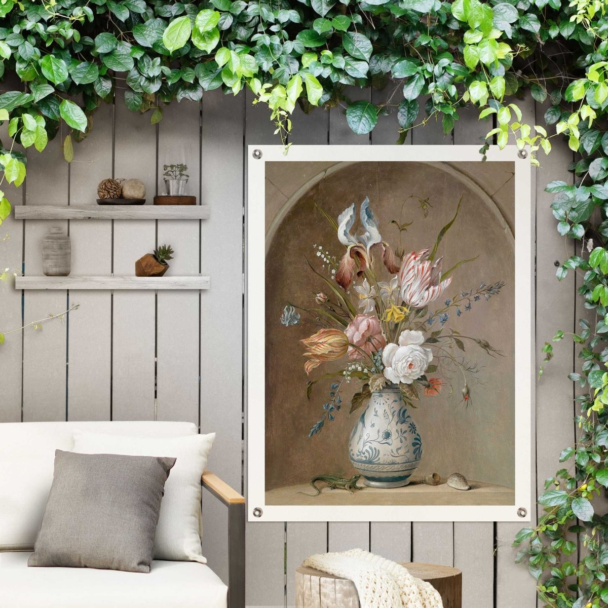 Tuinposter Van der Ast Stilleven 80x60 - Reinders