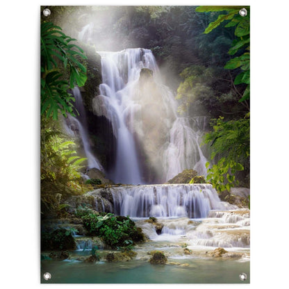 Tuinposter Waterval 80x60 - Reinders