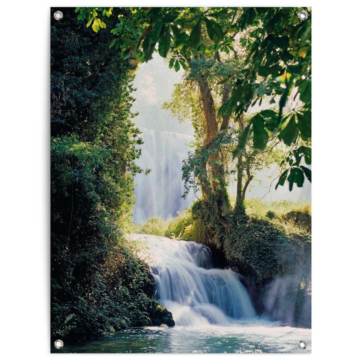 Tuinposter Waterval 80x60 - Reinders