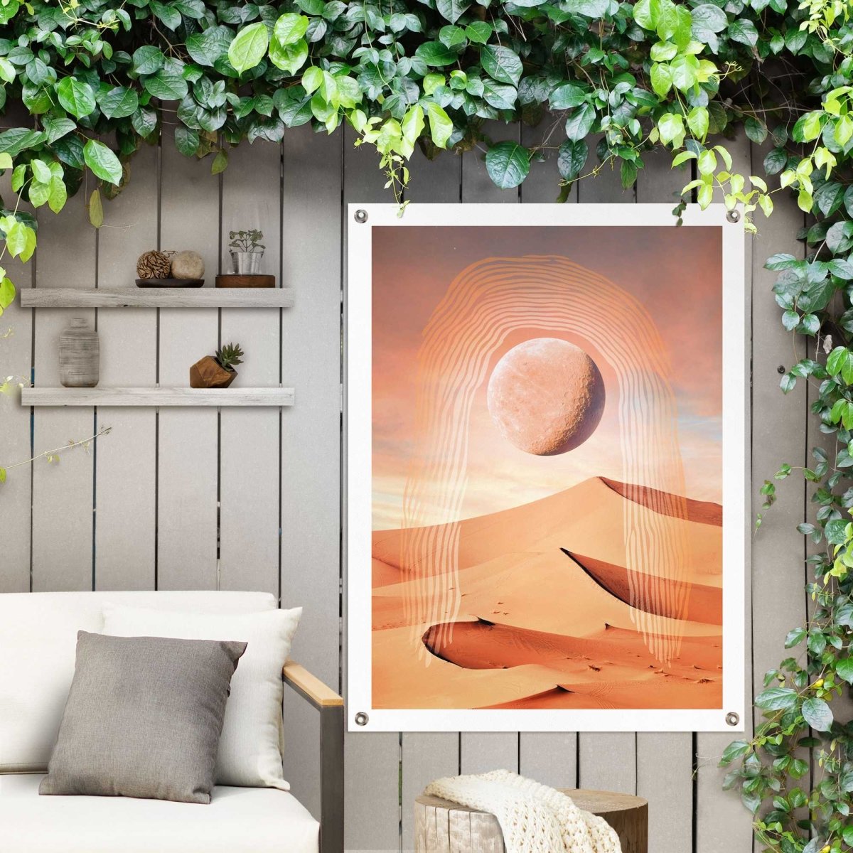 Tuinposter Woestijn 80x60 - Reinders