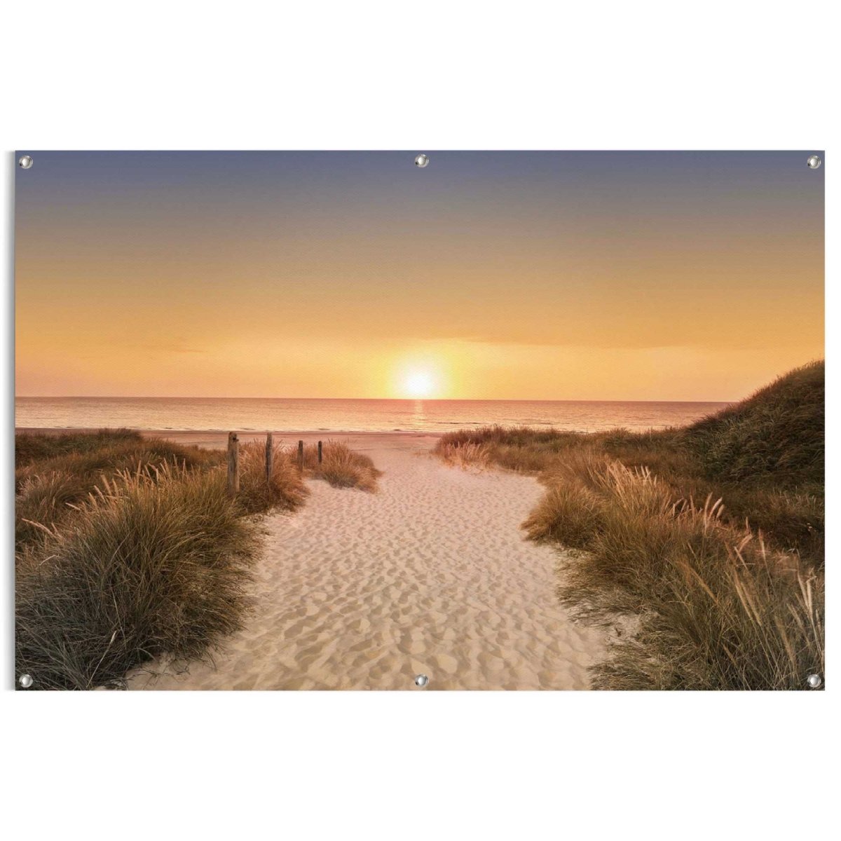 Tuinposter Zonsondergang 80x120 - Reinders