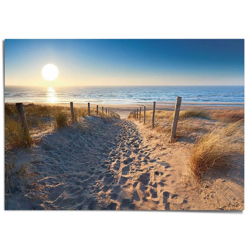 Giant Poster XXL Weg durch die Dünen 100x140