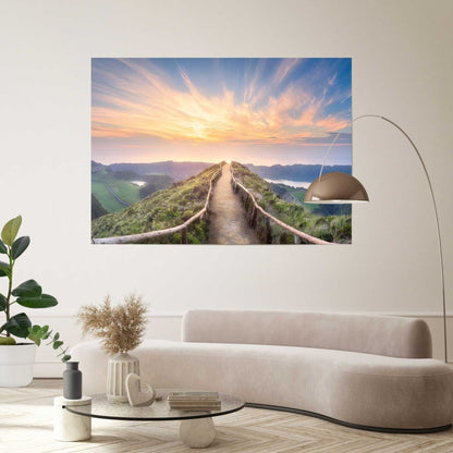 XXL Poster Morgenrood 100x140 - Reinders